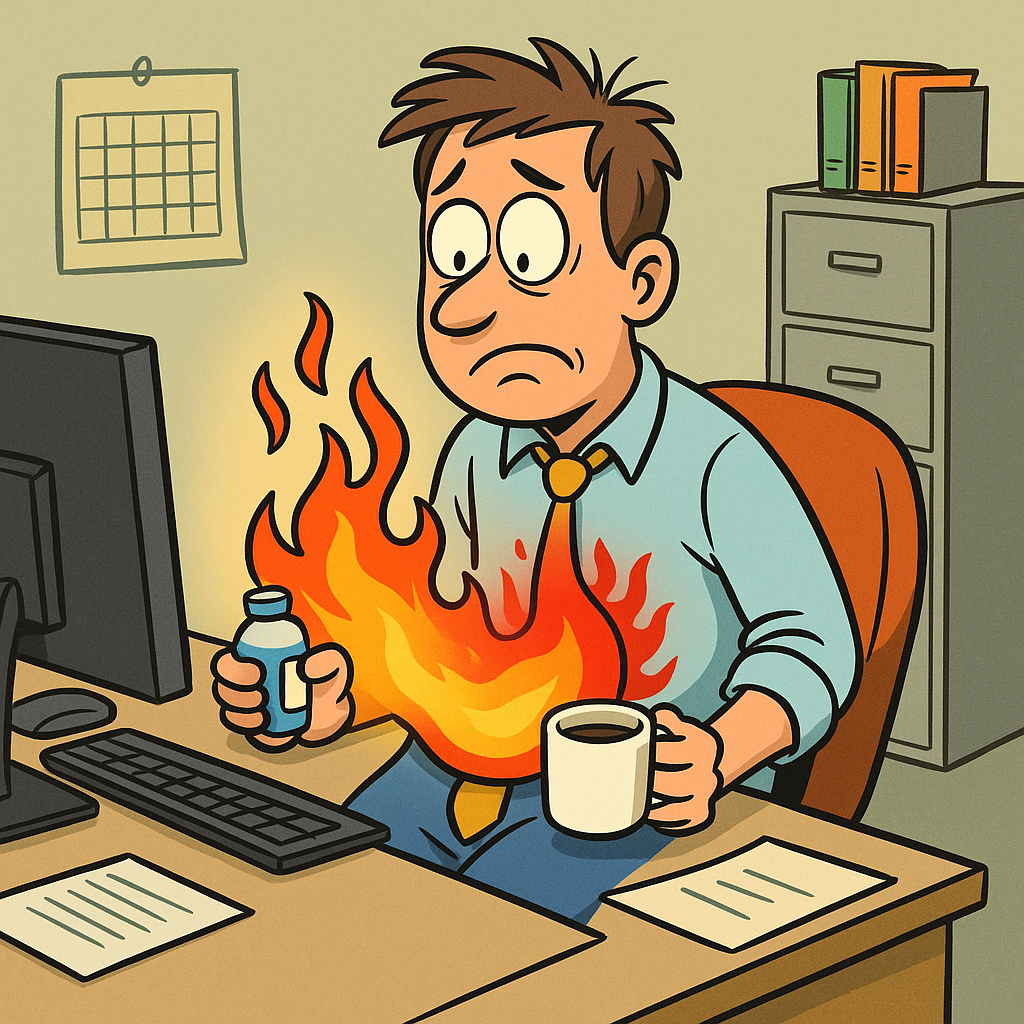 GERD and California Workers’ Compensation: Can Work Stress Cause Digestive Injuries?