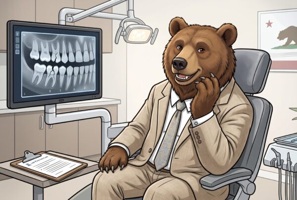 California workers’ compensation dental injury involving broken teeth, TMJ and bruxism