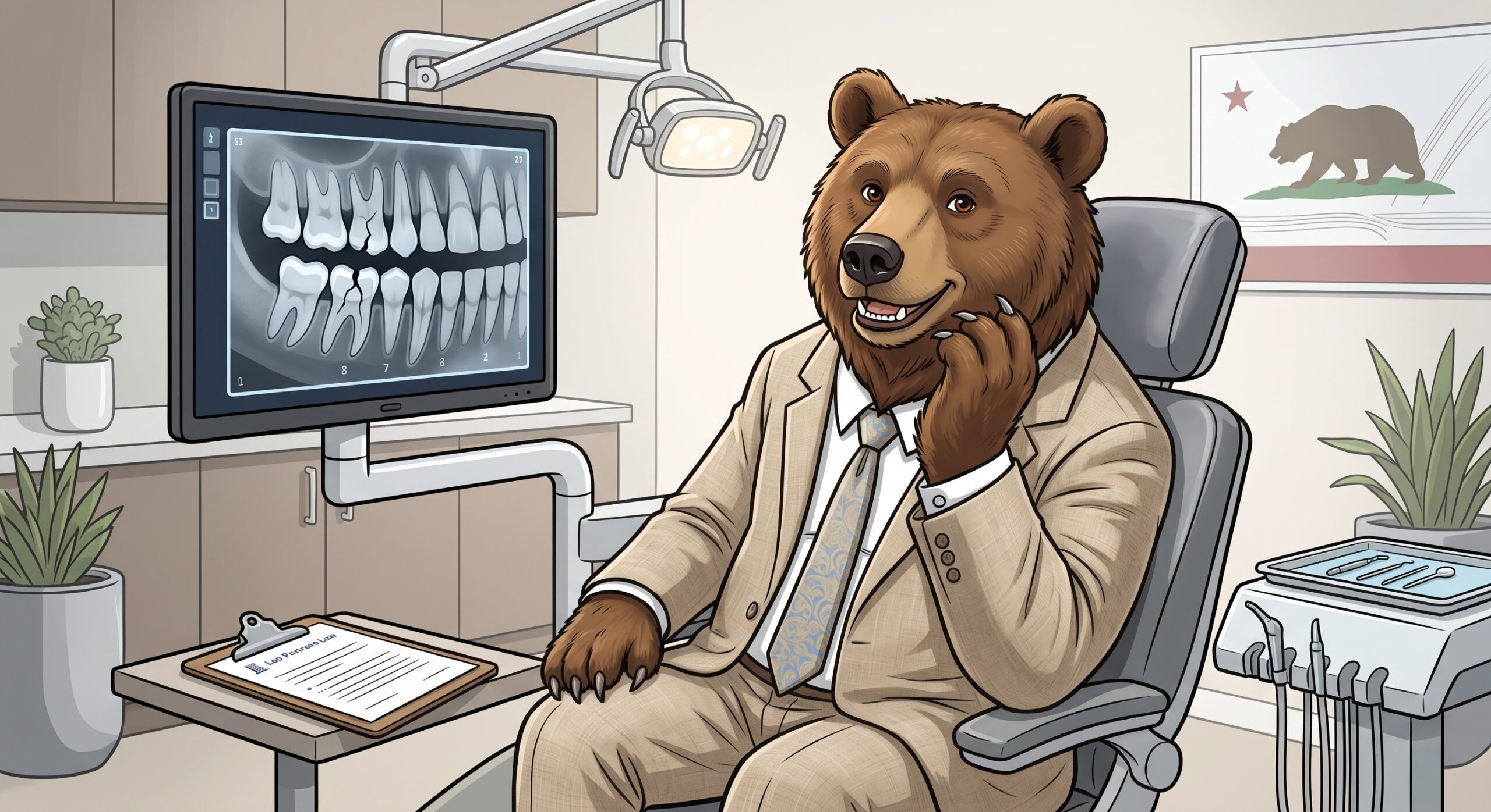 Dental Injuries at Work in California: Broken Teeth, TMJ, Bruxism and Workers’ Comp