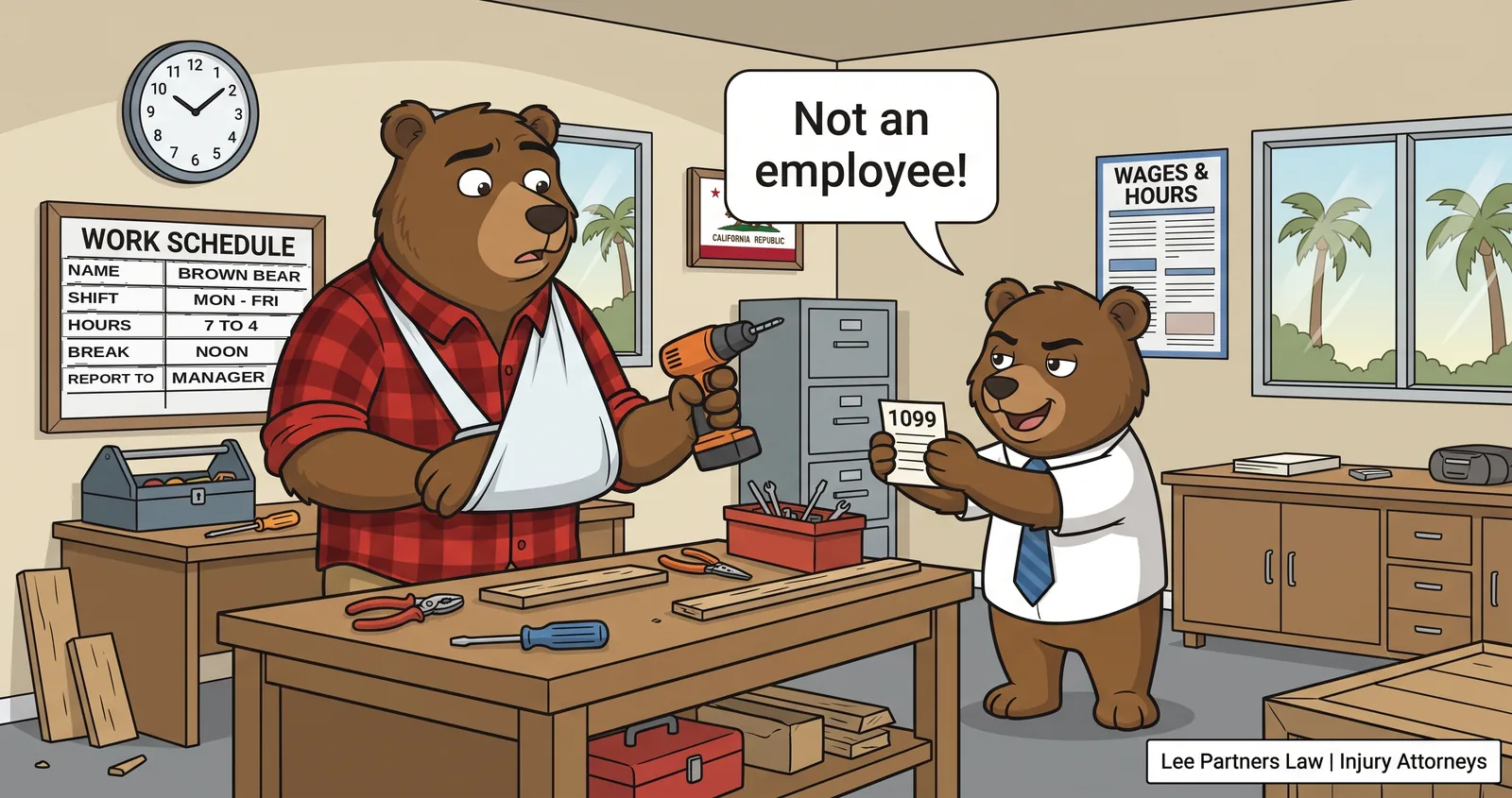 Injured at Work but Paid on a 1099? California Workers’ Comp Options